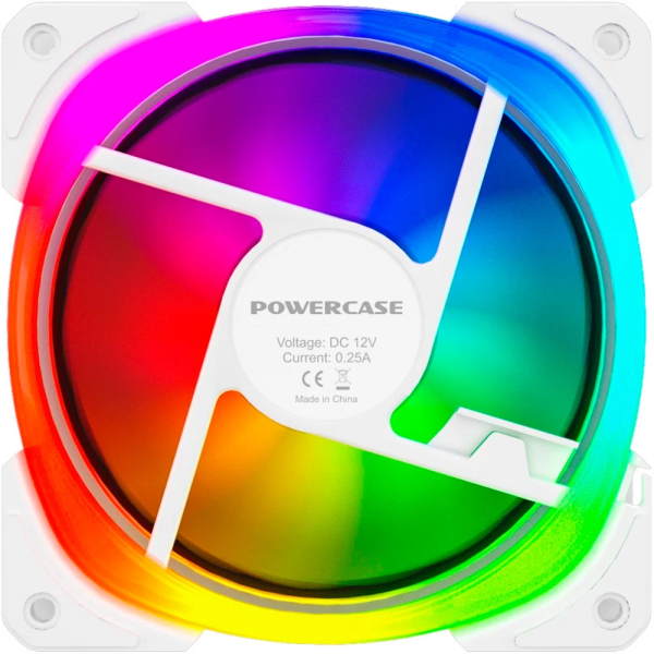 Powercase CM21-14W ARGB White 04