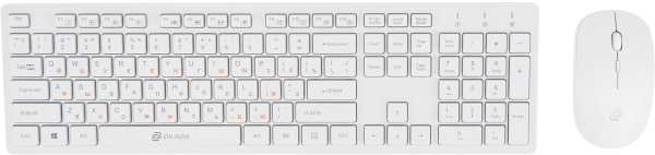 Оклик 240M White 001