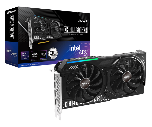 Intel Arc B570 Challenger 10GB OC(L1)