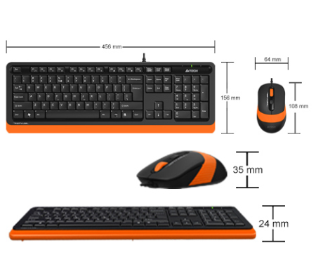A4Tech Fstyler F1010 Grey 010