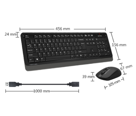 A4Tech Fstyler FG1012 Black 020