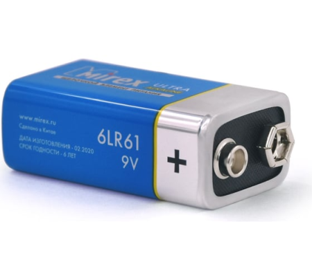 Mirex 6LR61 Крона 9V 1 шт 003