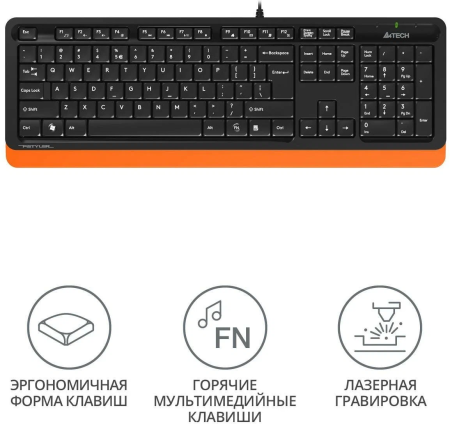 A4Tech Fstyler FK10 Orange 010