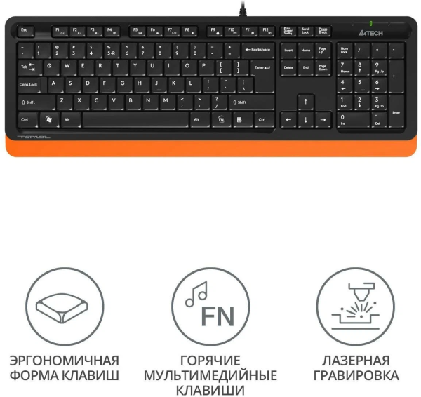 A4Tech Fstyler FK10 Orange 010